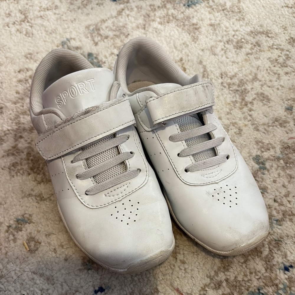 White cheer shoes